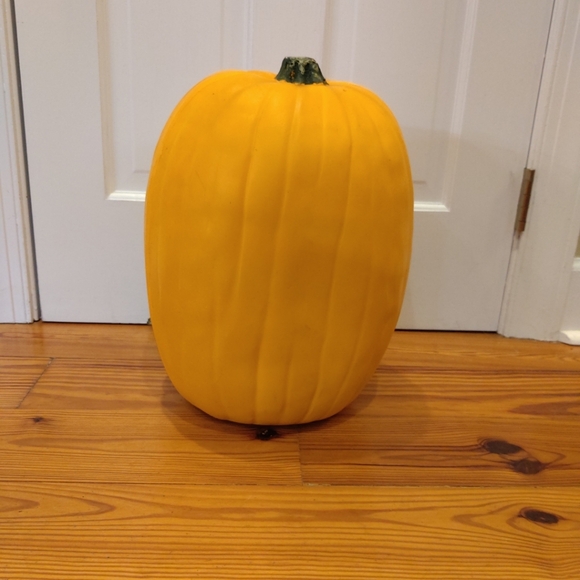 Jack-O-Lantern Blow Mold Scary Pumpkin TALL 15" TALL Light-Up Electric Vintage - Picture 5 of 8